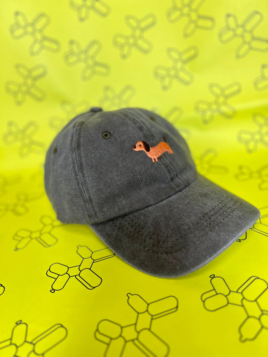 Sausage Dog Baseball Cap By Stanley Road