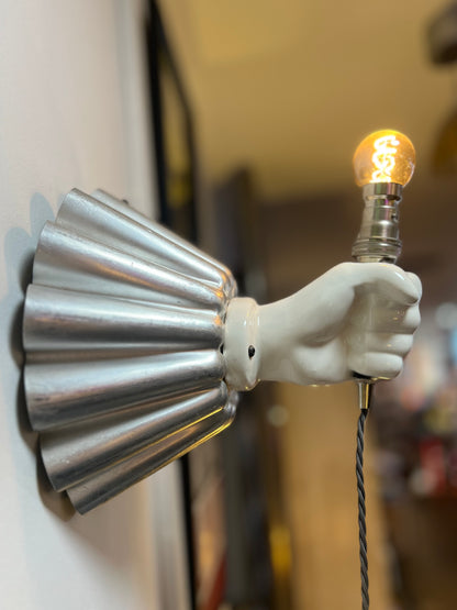 Vintage Hand Lamp by Lost & Foundry