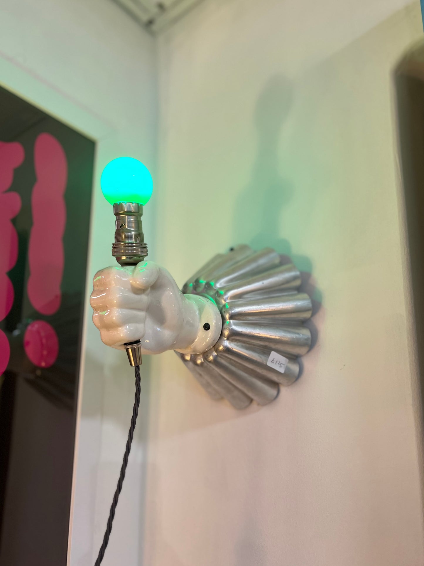 Vintage Hand Lamp by Lost & Foundry