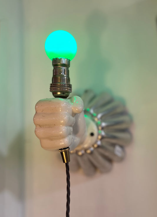 Vintage Hand Lamp by Lost & Foundry