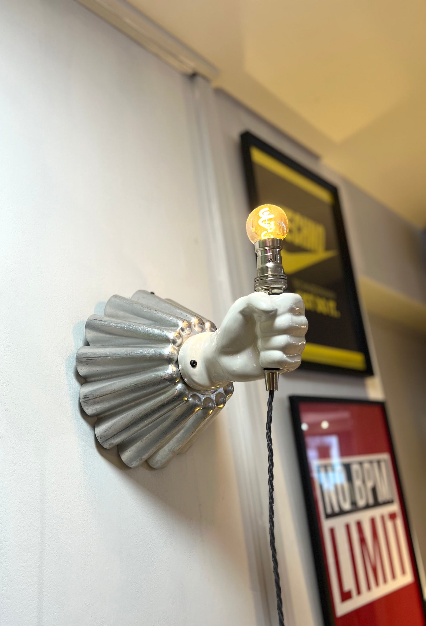 Vintage Hand Lamp by Lost & Foundry