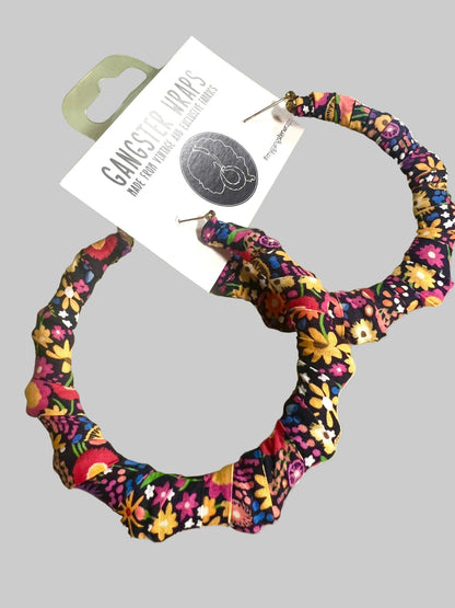 Handmade wrapped Earrings by Gangster Wraps