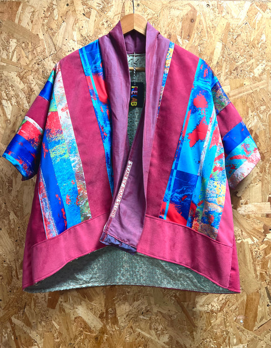 One Of A Kind Patchwork Kimono by RELAB