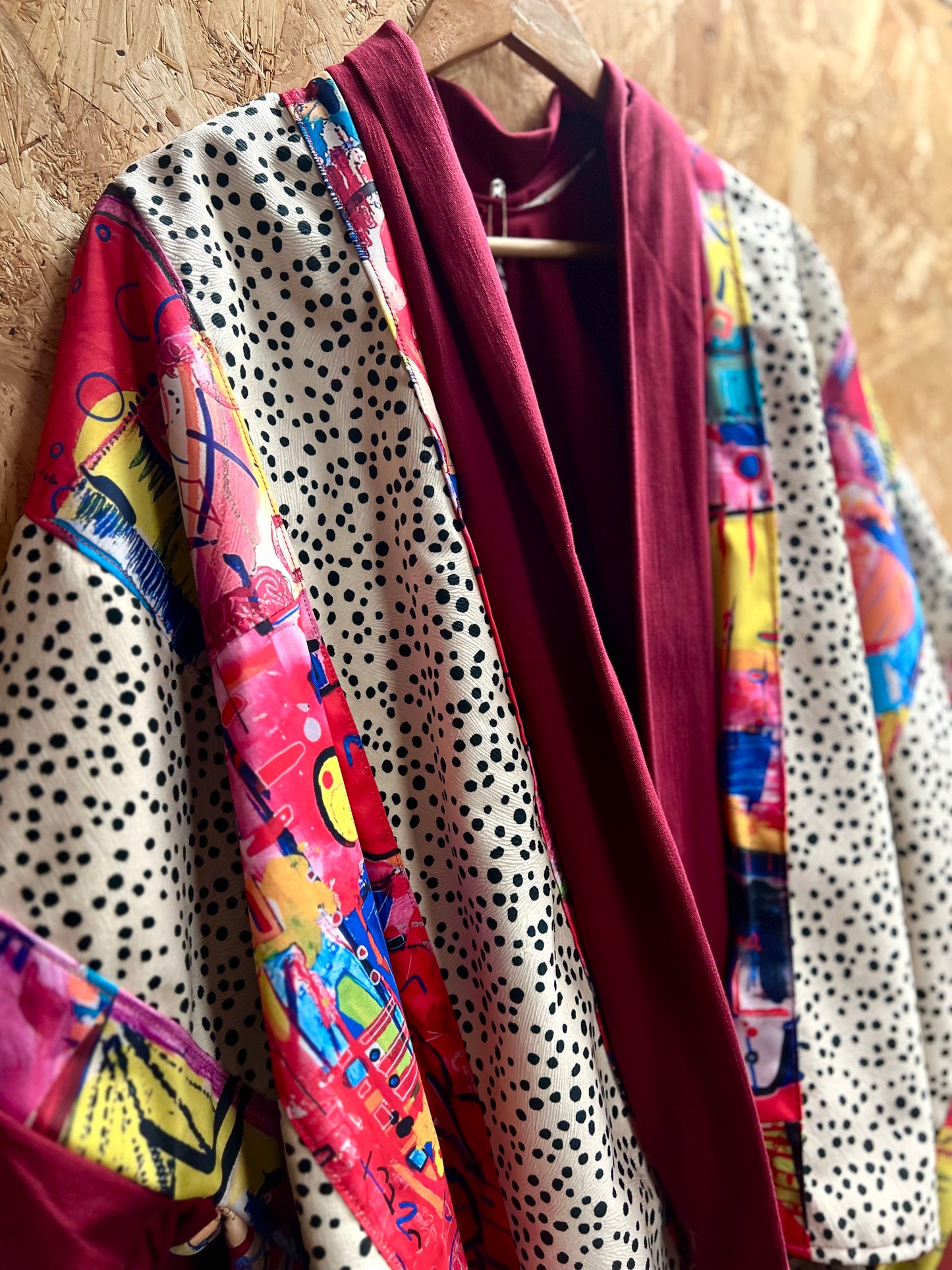 One Of A Kind Patchwork Kimono by RELAB