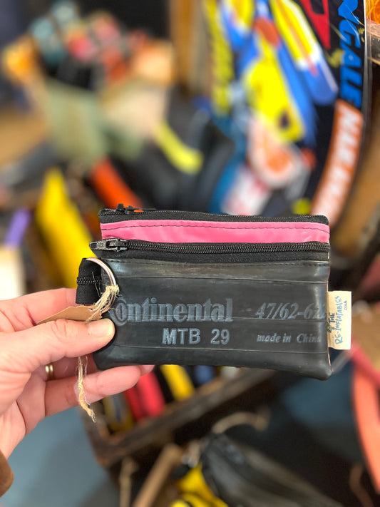 Wallet Made From Upcycled Inner Tube By The Re-Inflatables