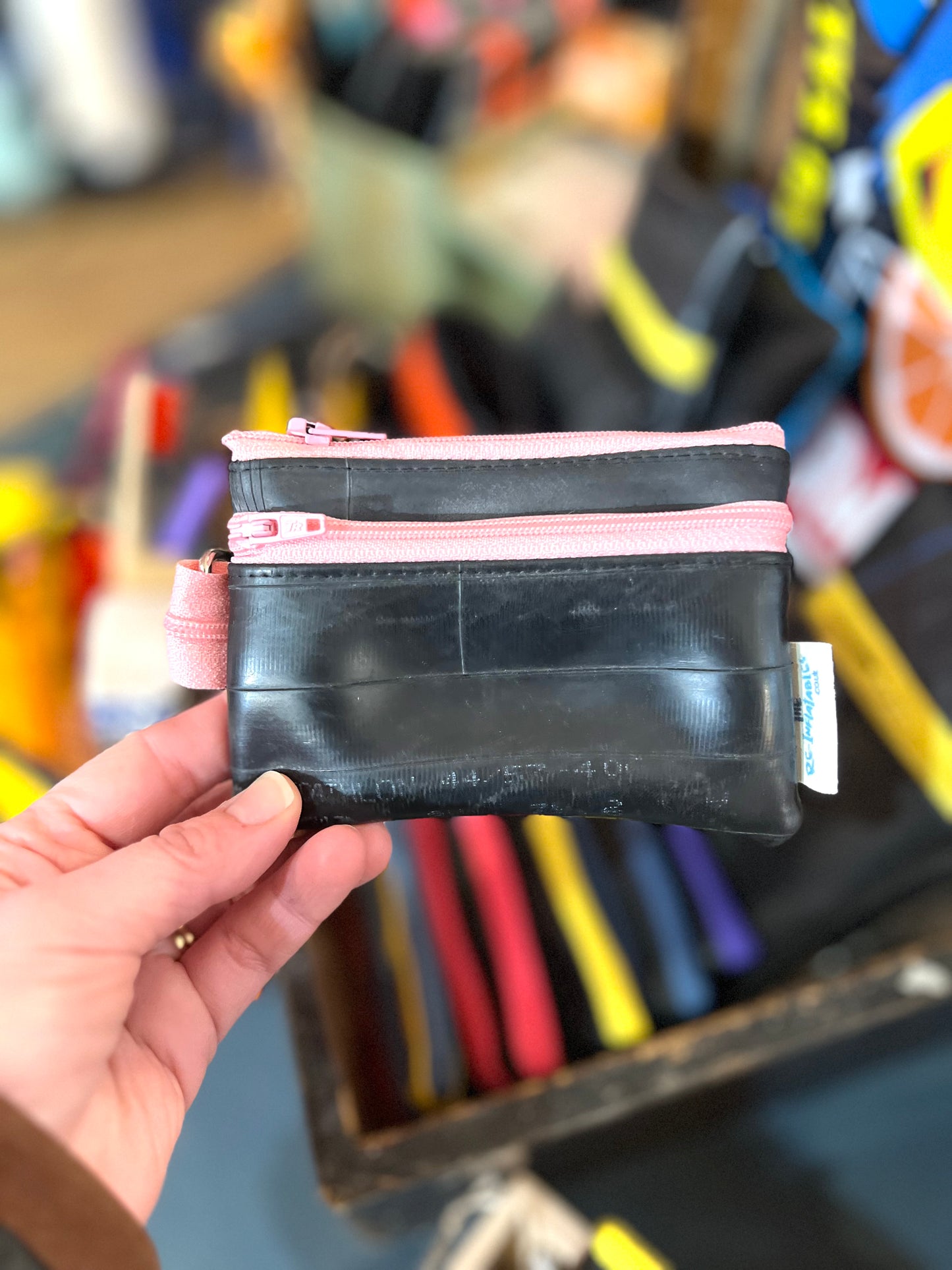 Wallet Made From Upcycled Inner Tube By The Re-Inflatables