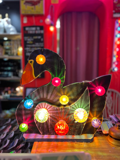 Vintage Wooden Black Swan by Lost & Foundry