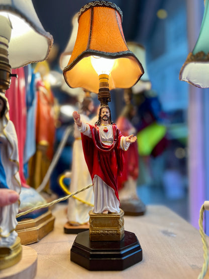 Vintage Jesus Lamp by Lost & Foundry
