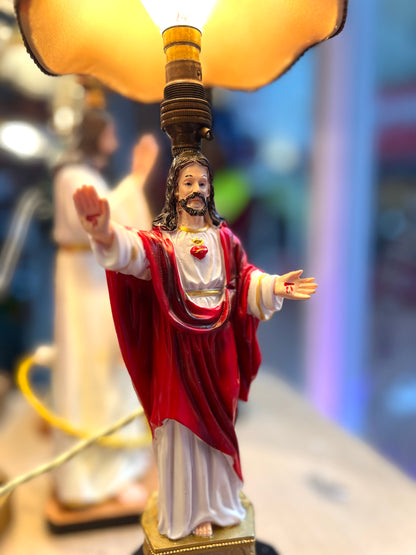 Vintage Jesus Lamp by Lost & Foundry