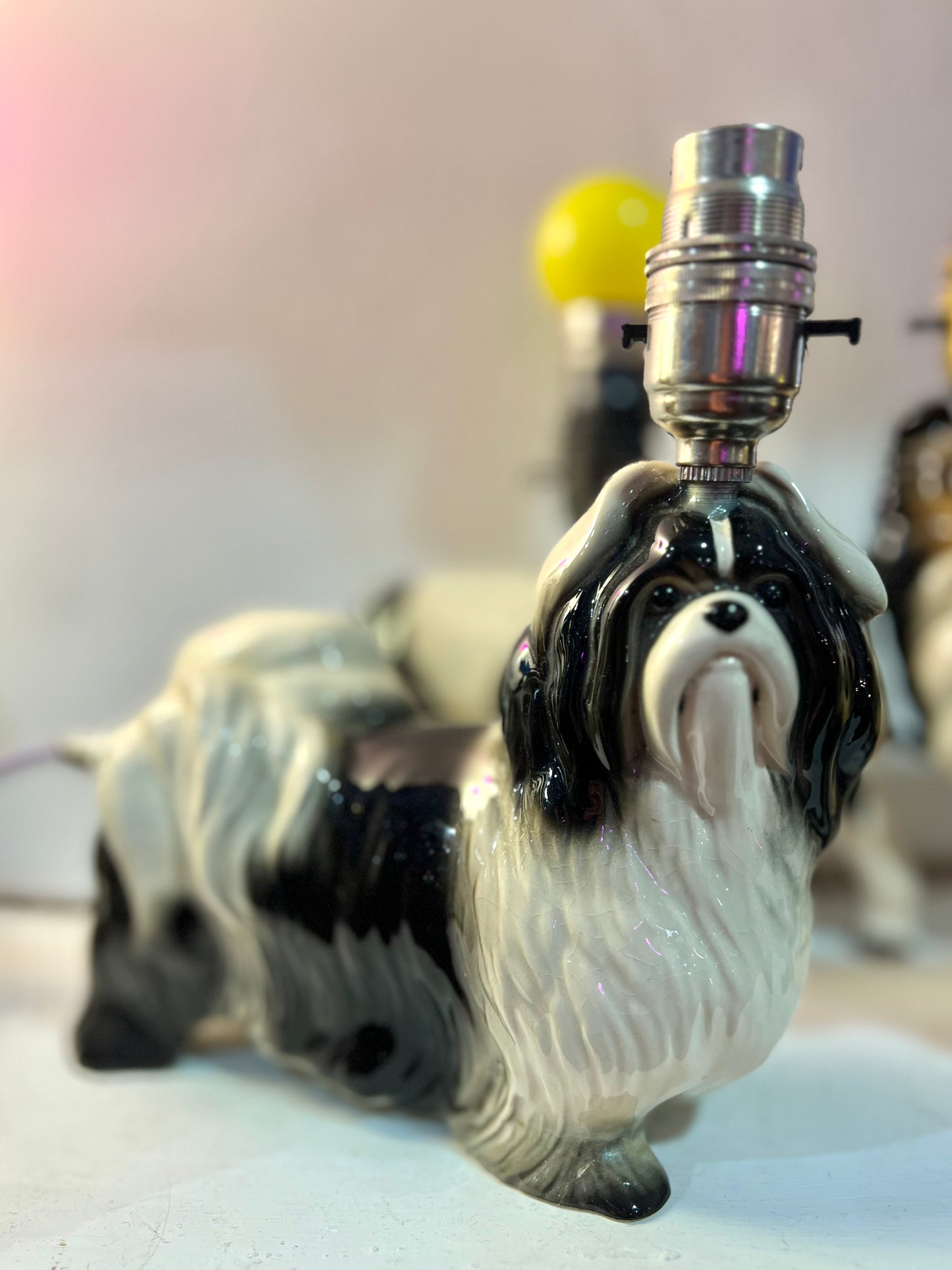 Vintage Shih Tzu Dog Lamp by Lost & Foundry