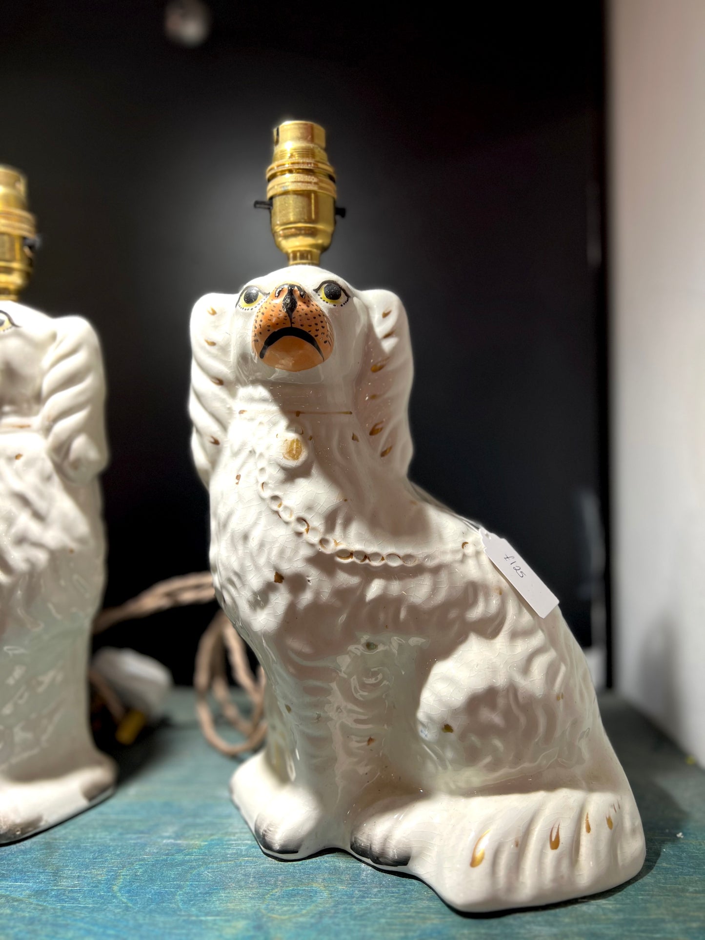 Vintage Wally Dog Lamp by Lost & Foundry