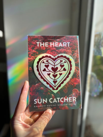 HEART Suncatcher  by Gleeful Hive