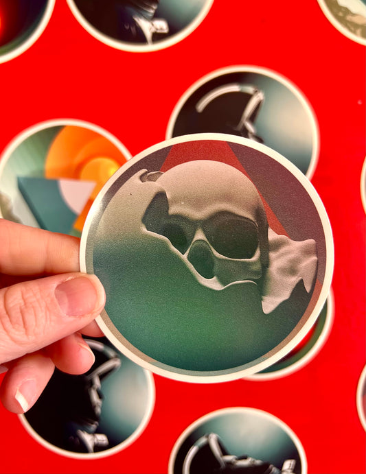 Doomsday Fatigue Sticker By Chunkives