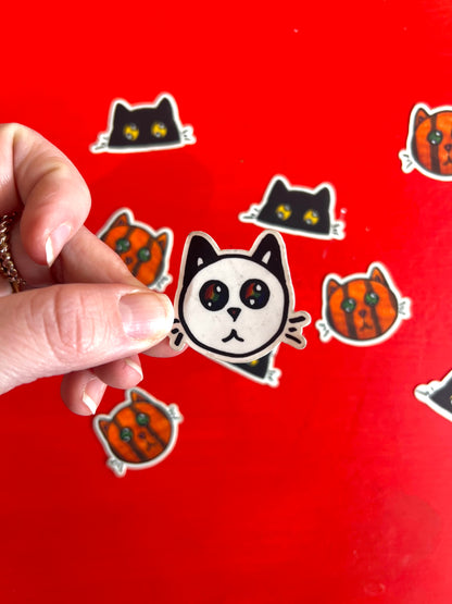 Cat Sticker By Basz