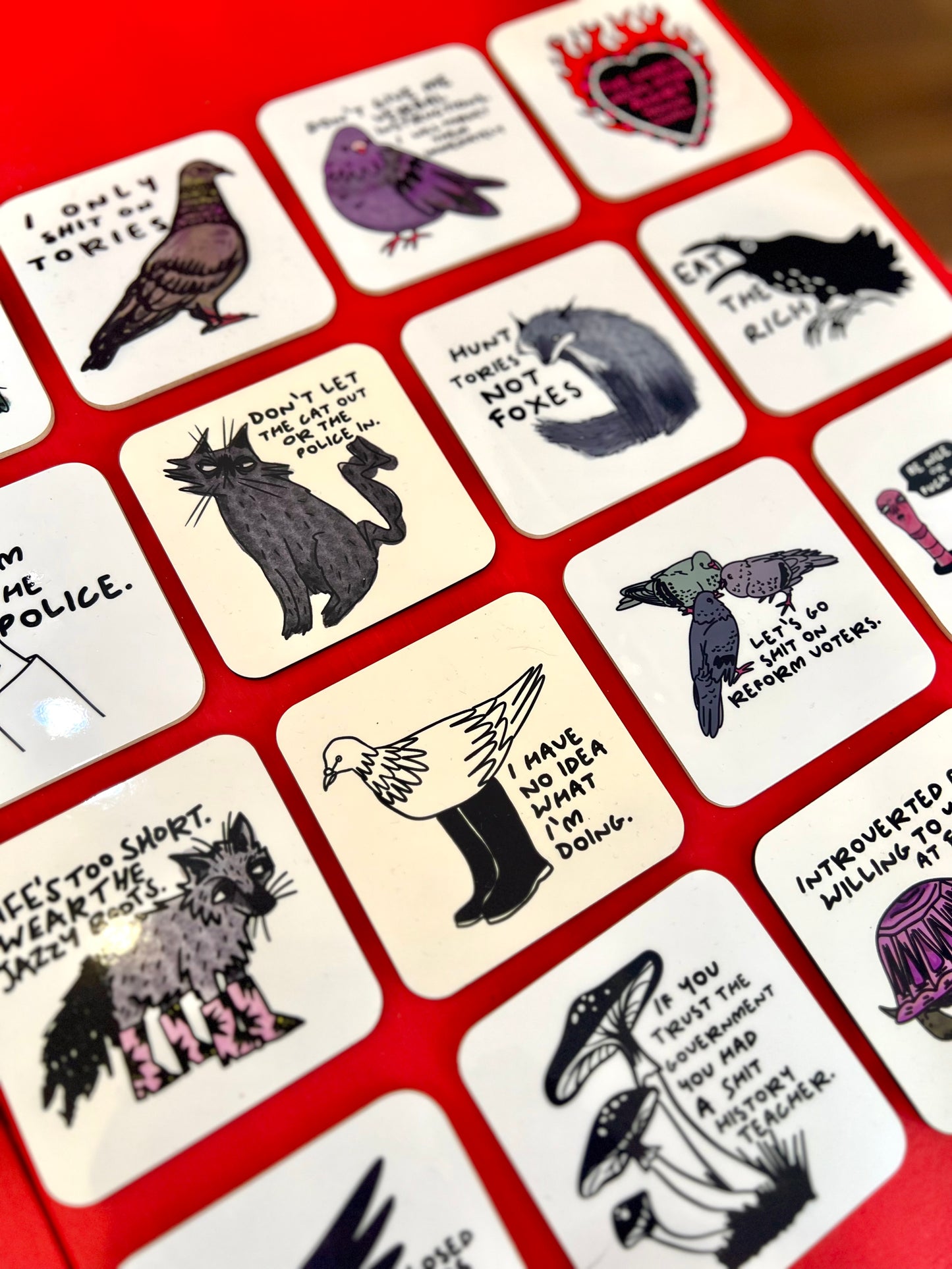 Fragile Egos Coaster by Daze Made