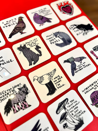 Fragile Egos Coaster by Daze Made