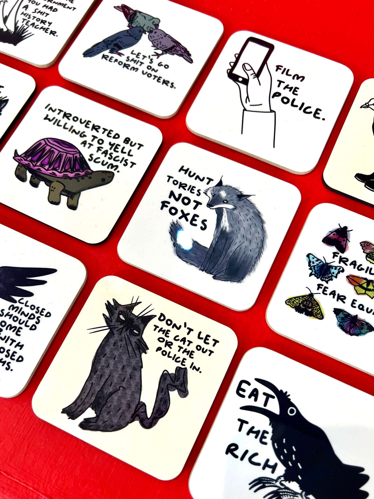 Fragile Egos Coaster by Daze Made