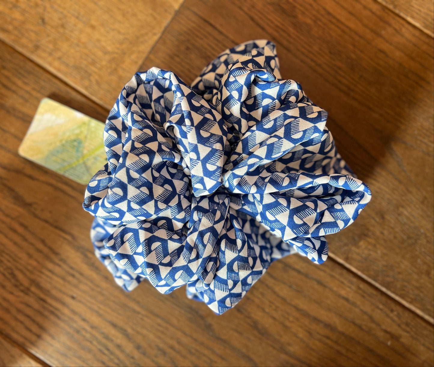 Upcycled Vintage Fabric Scrunchie By Relab