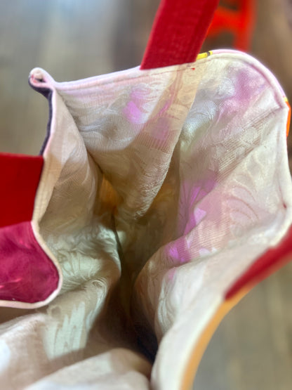 Unique Marilyn Monroe Patchwork Art Print Bag  by RELAB
