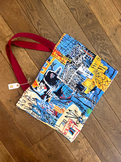 Unique JP Basquiat Art Print Bag  by RELAB