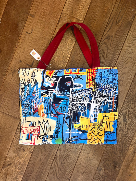 Unique JP Basquiat Art Print Bag  by RELAB