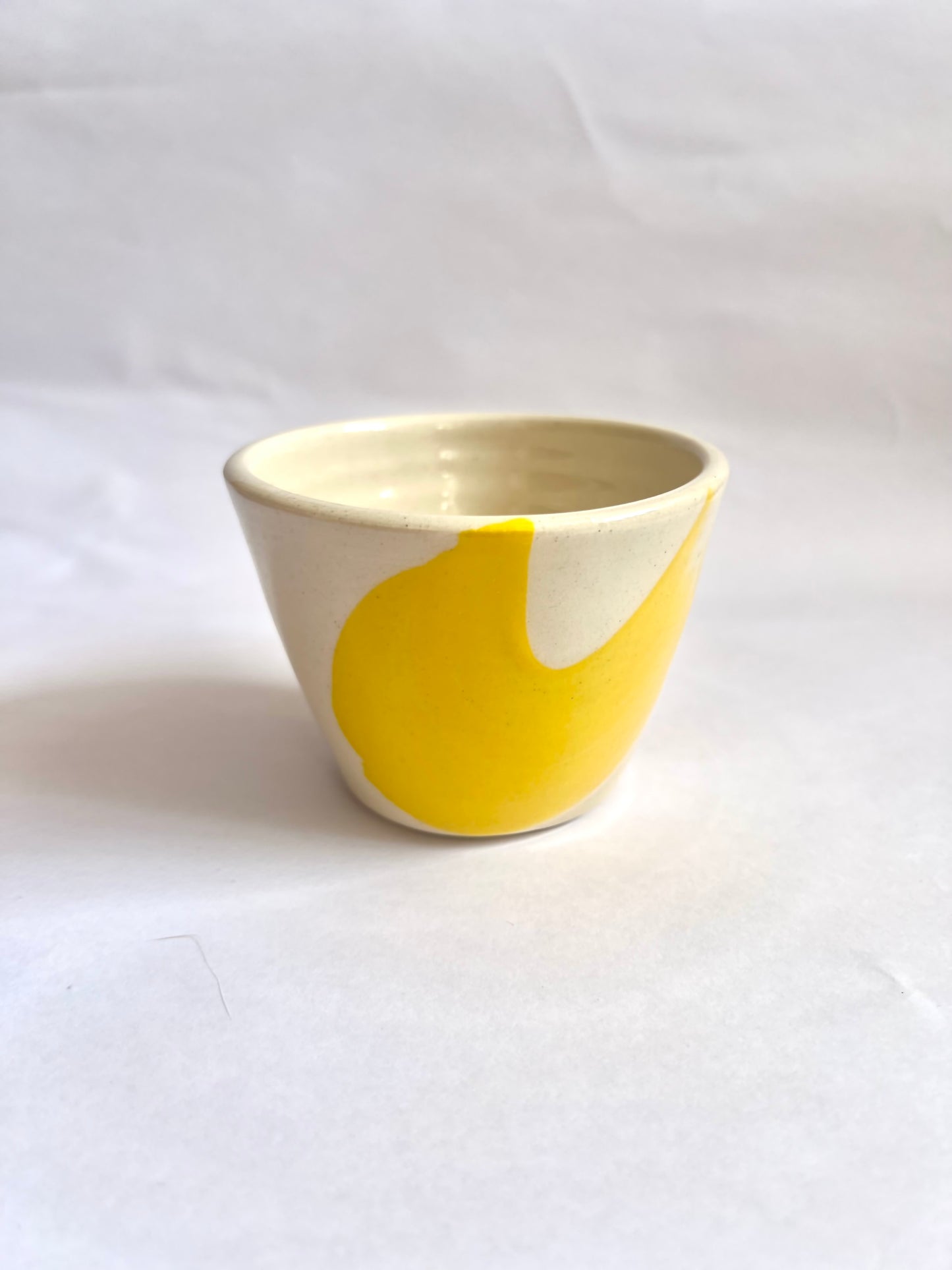 Yellow And Orange Ceramic Cups By Windmill