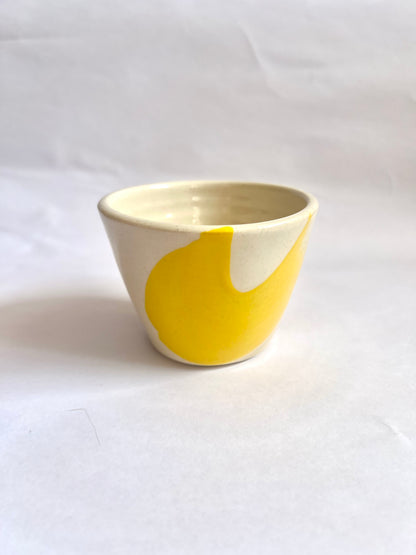 Yellow And Orange Ceramic Cups By Windmill