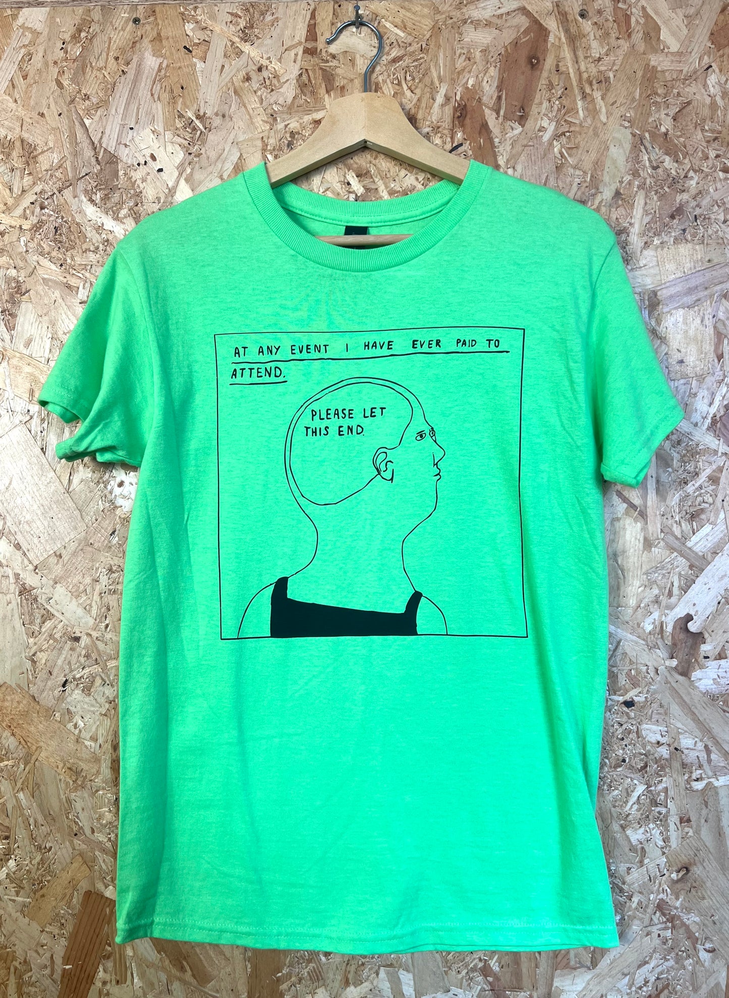 Let Me Leave T-Shirt by Louise Mcfarlane