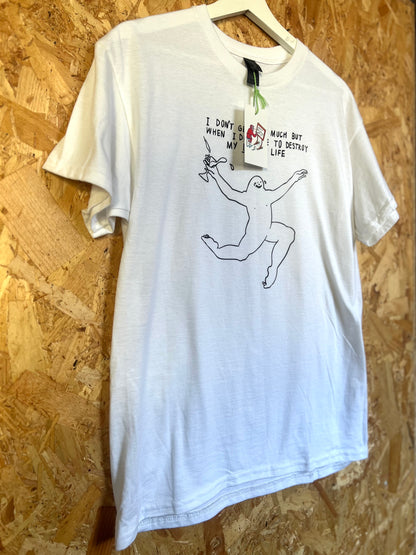 Destroy My Life T-Shirt by Louise Mcfarlane