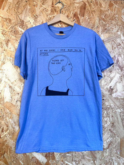 Let Me Leave T-Shirt by Louise Mcfarlane