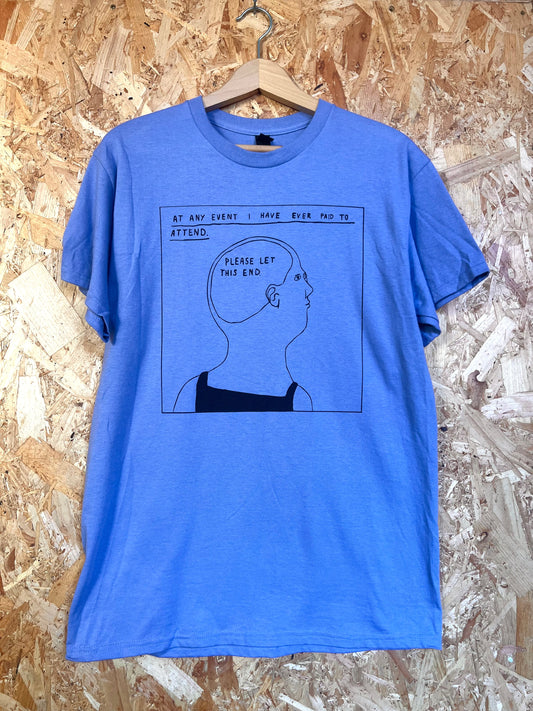 Let Me Leave T-Shirt by Louise Mcfarlane