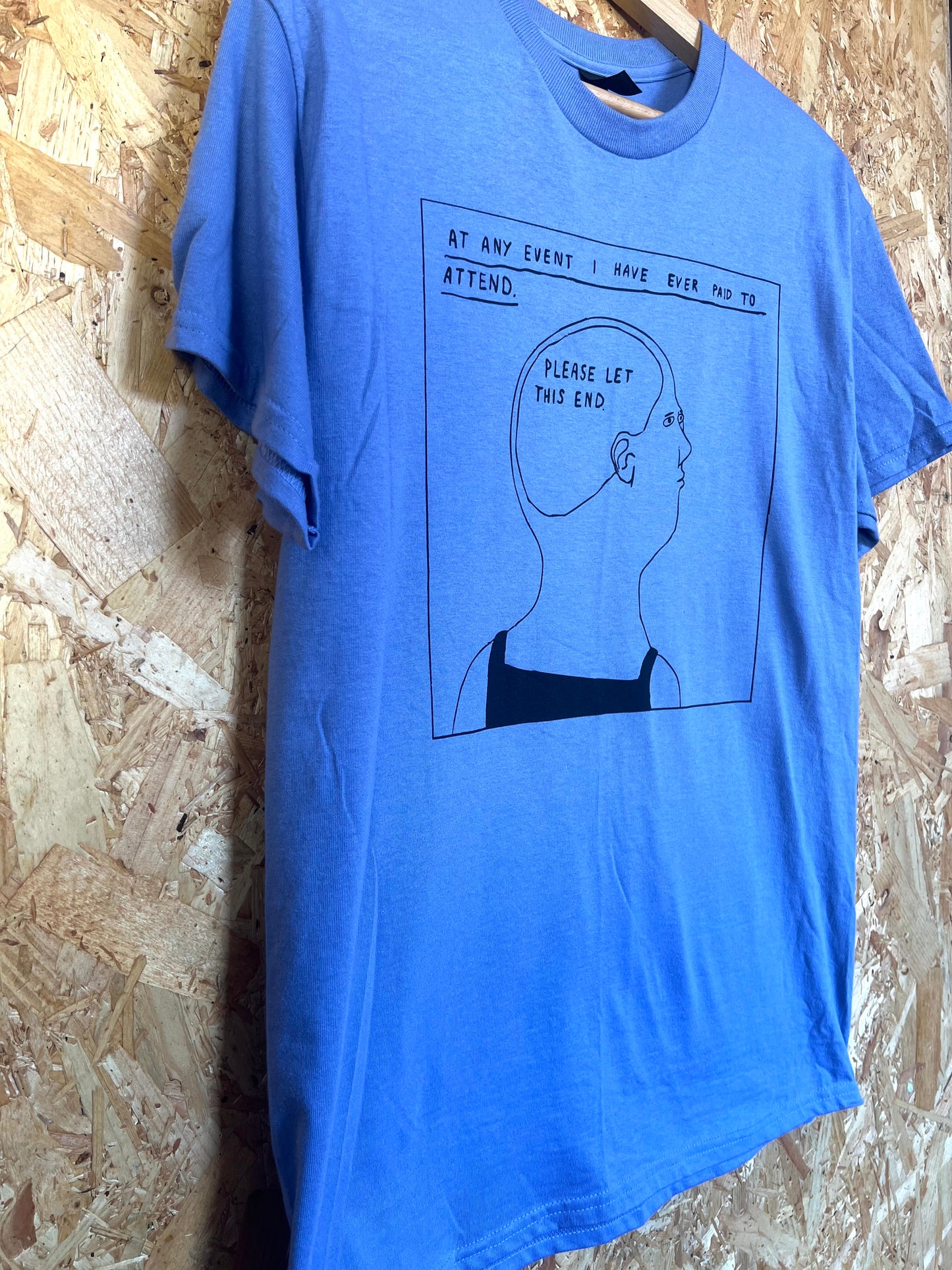 Let Me Leave T-Shirt by Louise Mcfarlane
