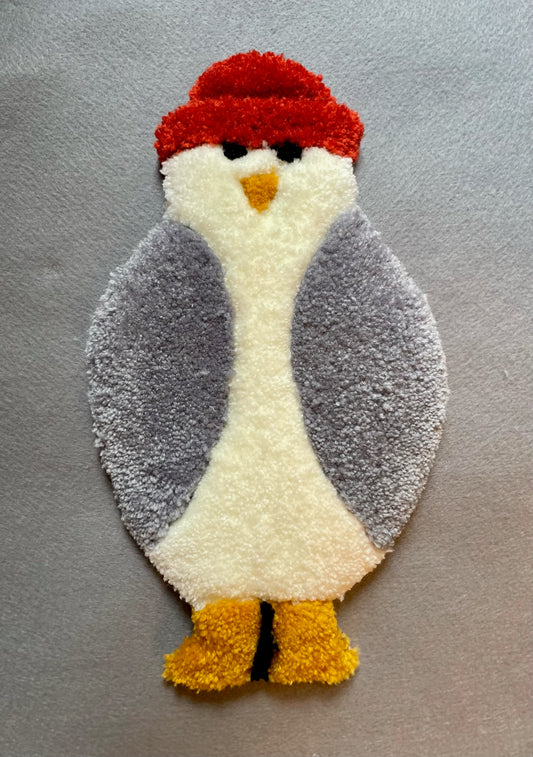 Teeny weenie beanie seagull by Otti