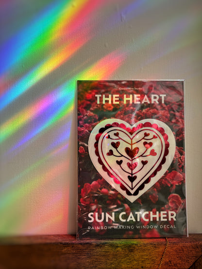 HEART Suncatcher  by Gleeful Hive