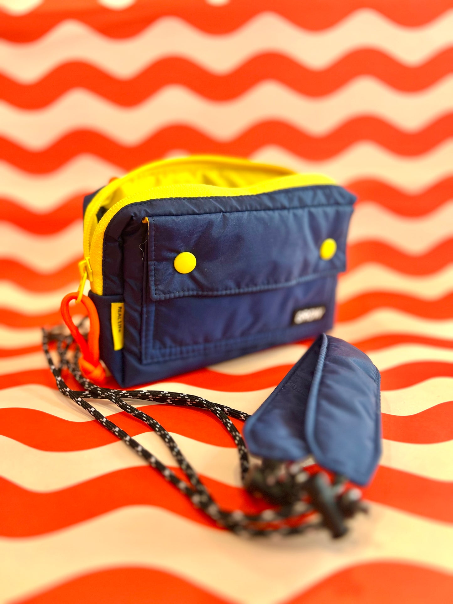 Colourful Travel Pouch, Crossbody Organizer By Grow