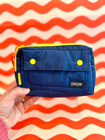 Colourful Travel Pouch, Crossbody Organizer By Grow