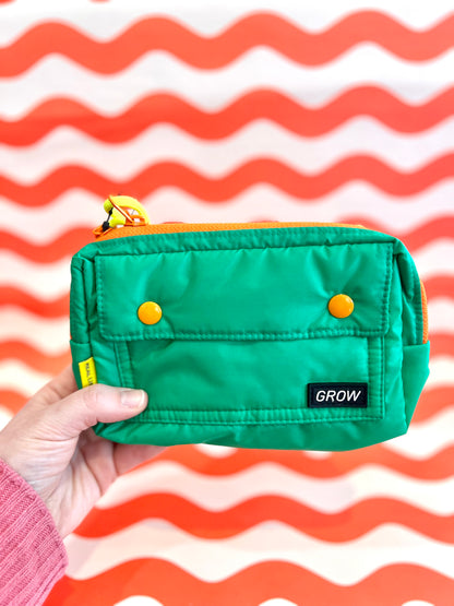 Colourful Travel Pouch, Crossbody Organizer By Grow