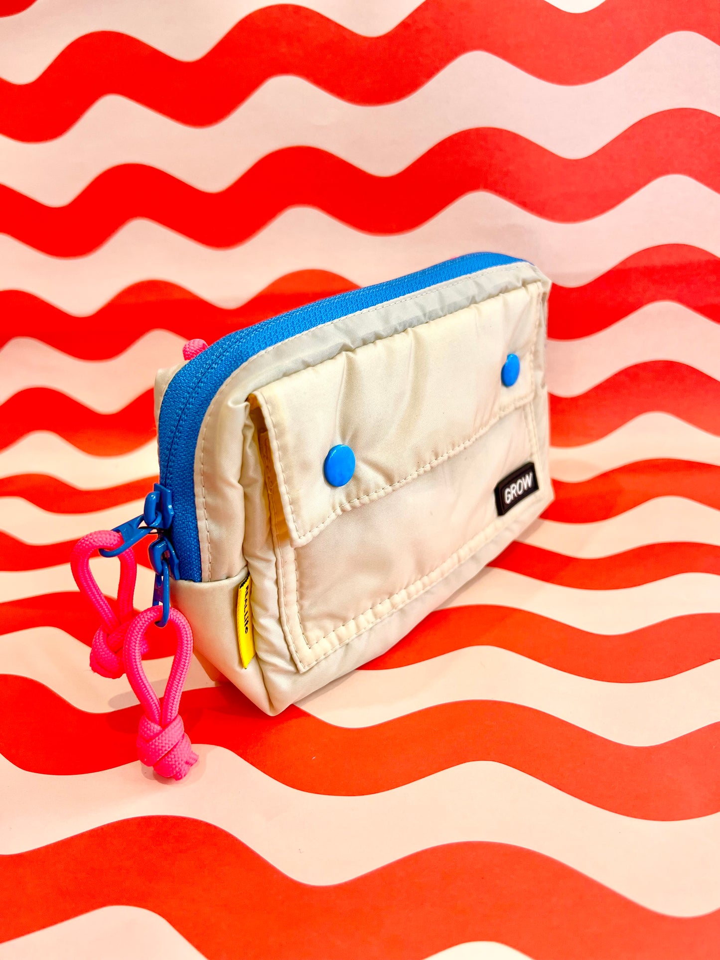 Colourful Travel Pouch, Crossbody Organizer By Grow