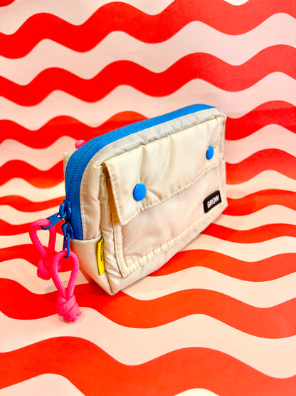 Colourful Travel Pouch, Crossbody Organizer By Grow