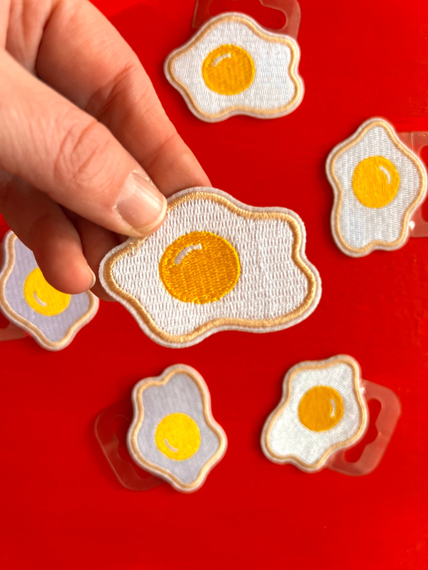 Egg Embroidered Patch by Stanley Road