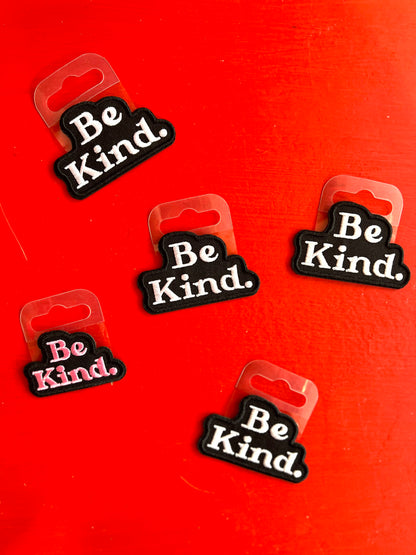 Be Kind Embroidered Patch by Stanley Road
