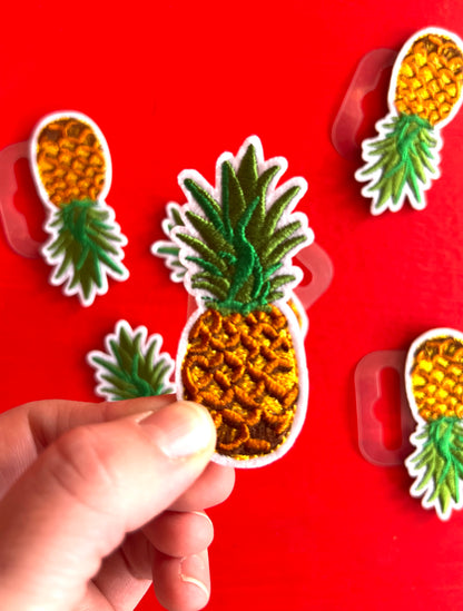 Pineapple Embroidered Patch by Stanley Road