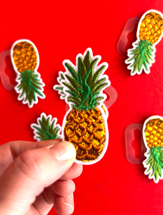 Pineapple Embroidered Patch by Stanley Road