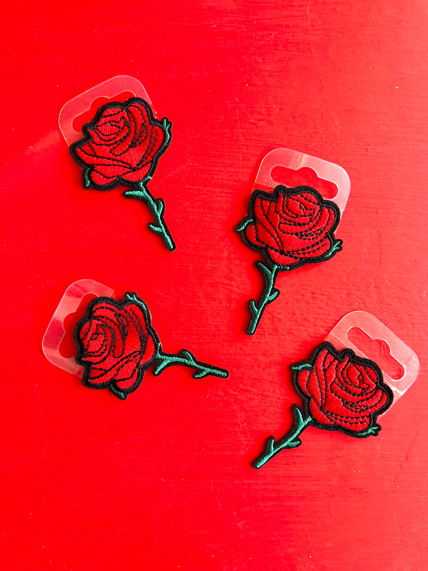 Rose Embroidered Patch by Stanley Road