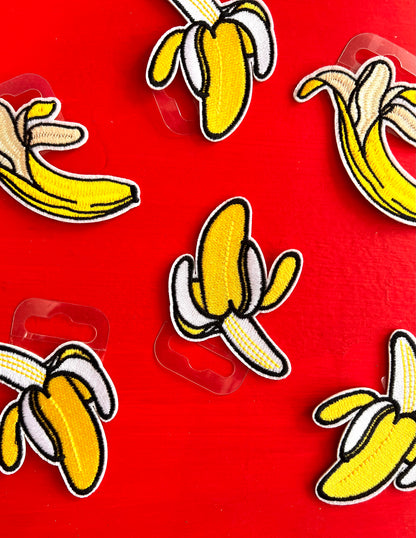Banana Embroidered Patch by Stanley Road