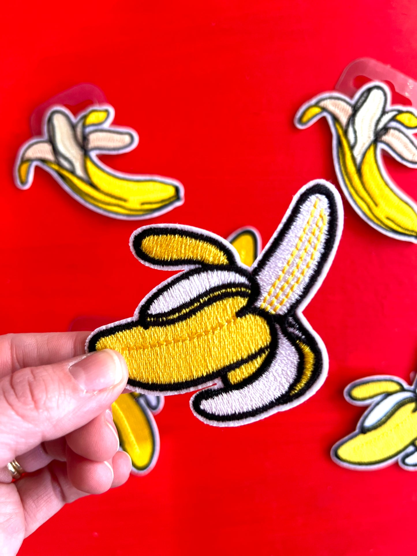 Banana Embroidered Patch by Stanley Road
