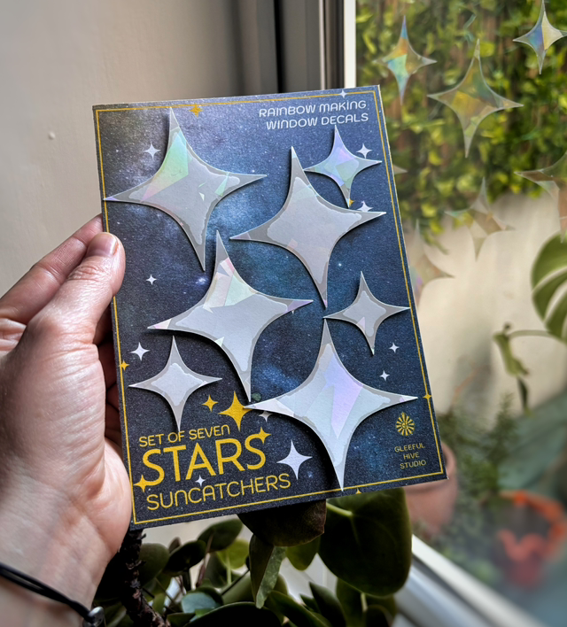 STARS Suncatchers (Night sky) by Gleeful Hive