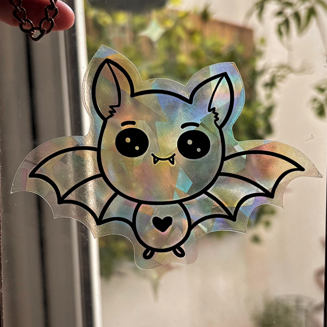Baby Bat Sun Catcher by Gleeful Hive