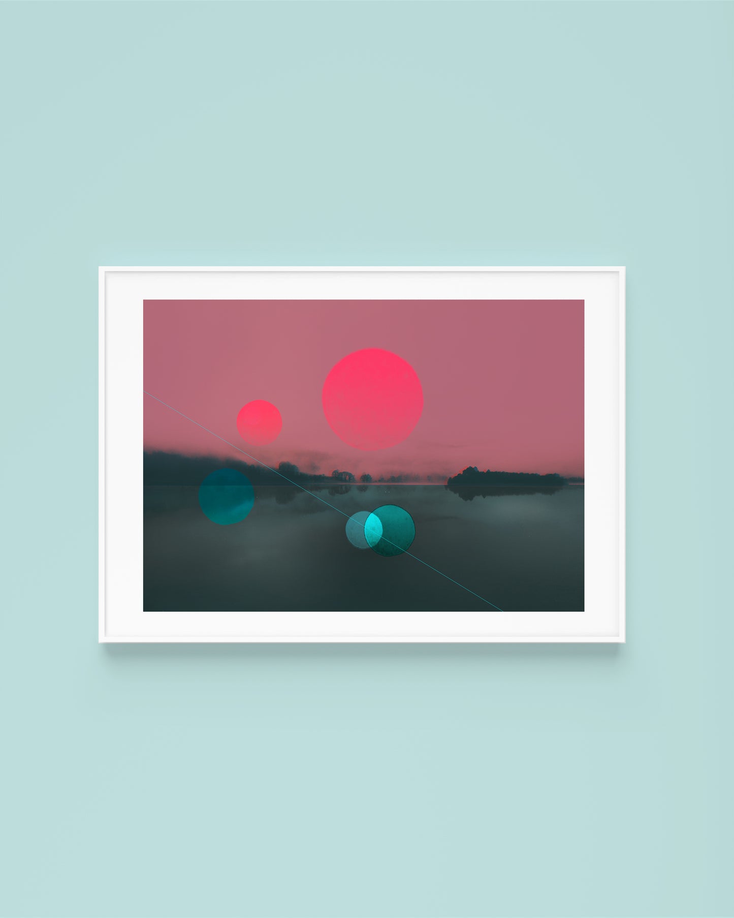 Under Many Moons / Photographic Art Print by Basz Design