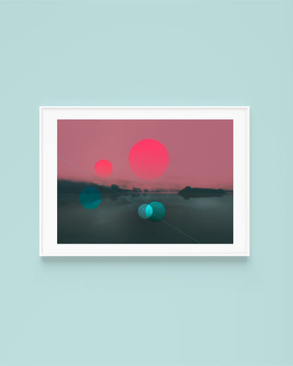 Under Many Moons / Photographic Art Print by Basz Design